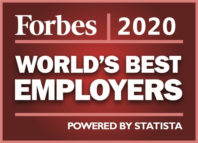 forbes employer of the year 2020